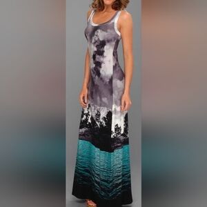 Karen Kane Tahiti Maxi Dress, M